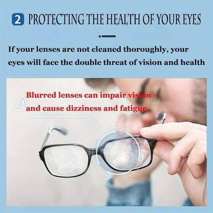 100/200pcs Eyeglass Cleaner Lens Wipes