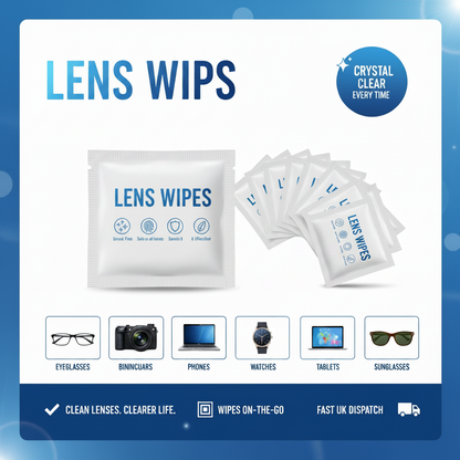 100/200pcs Eyeglass Cleaner Lens Wipes